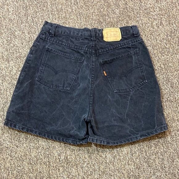 VG 80s Levi’s 550 Orange Tab International Jeans 💯 Cotton Shorts Jeans Sz WL 32 - Picture 1 of 16